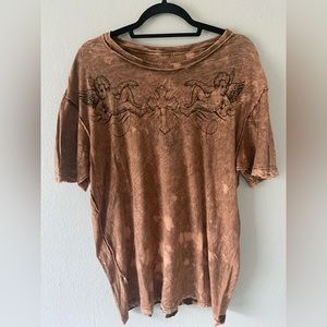 Mens Affliction Shirt - Reversible